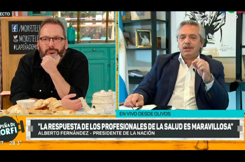 El presidente de la Nación hizo declaraciones al programa que conduce Gerardo Rozín por Telefé y que retransmite Canal 7 Santiago del Estero