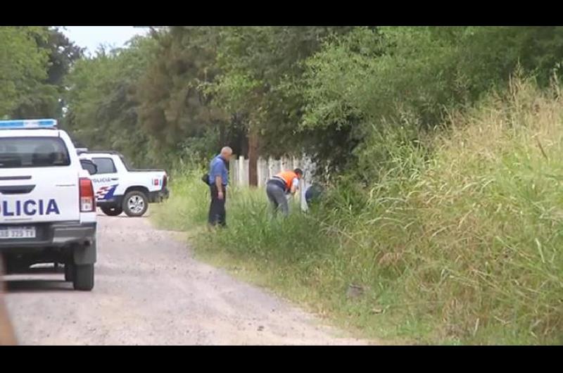 RASTRILLAJE La Policía logró ubicar al acusado en una zona rural cercana a donde ocurrieron los hechos
