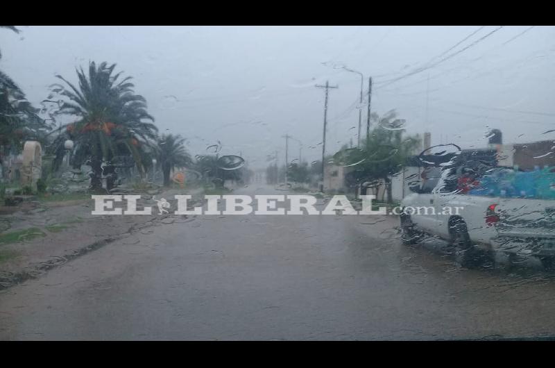 La torrencial lluvia se hace sentir en la Capital de la Tradición