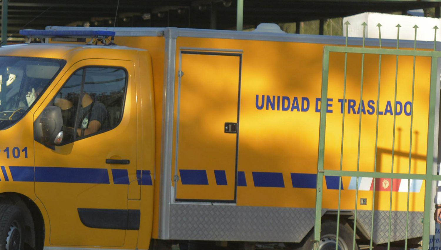 Policía trasladó los restos hasta la Morgue Judicial para el examen forense por disposición del Dr Guzmn