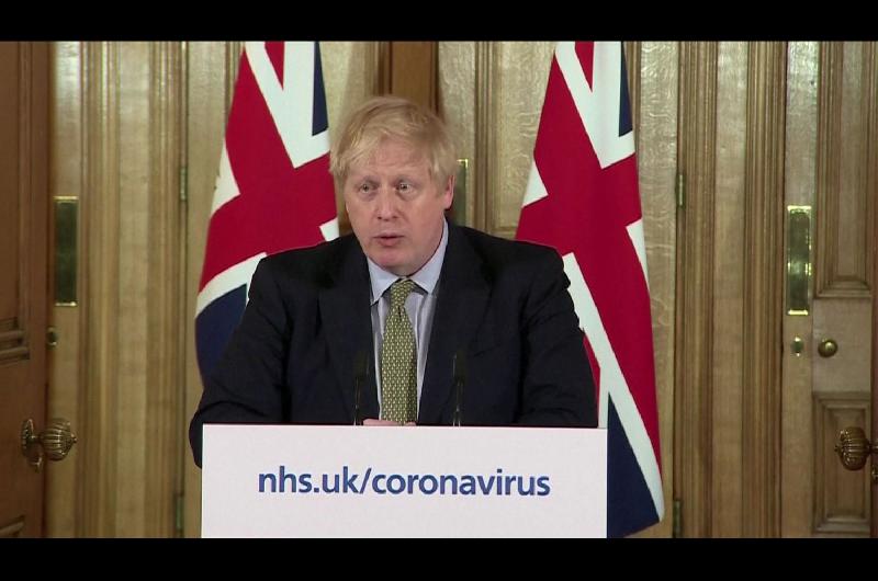 Alarma en Gran Bretantildea- internaron a Boris Johnson por coronavirus