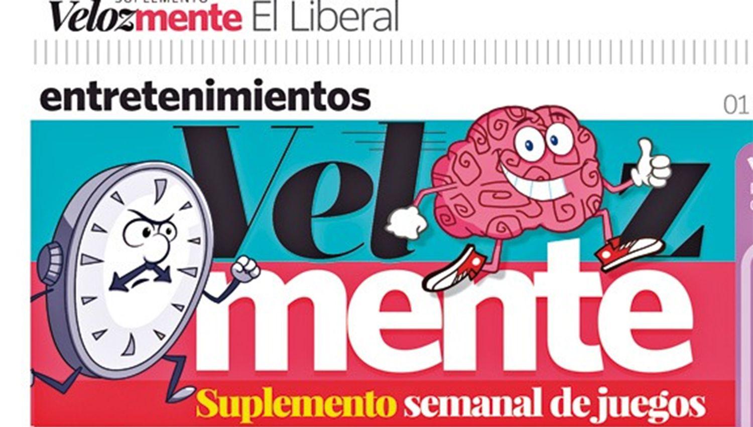 Veloz-mente el suplemento de juegos que tendraacutes mantildeana con tu diario EL LIBERAL