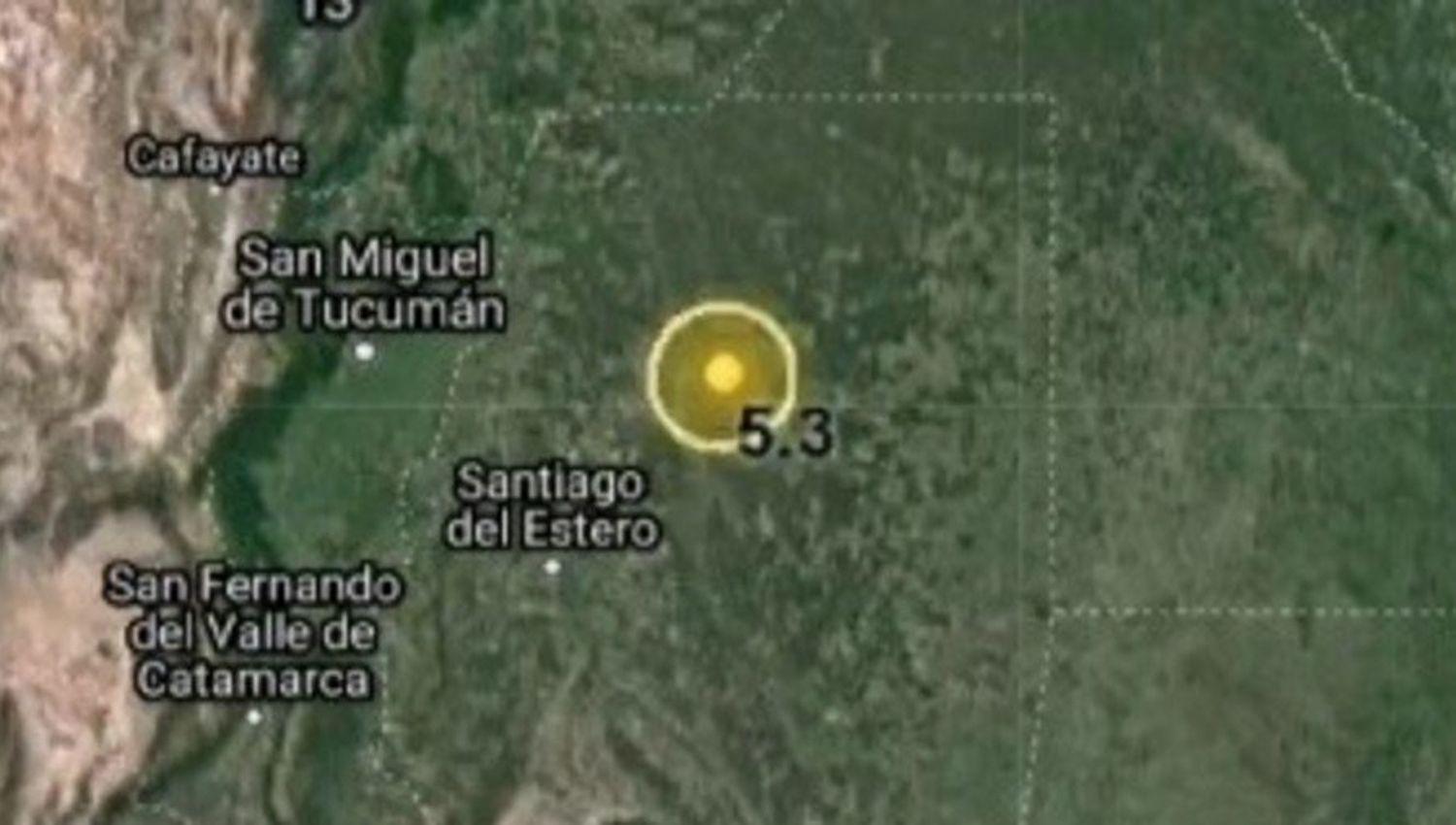 El temblor también fue informado por el Servicio Geológico de EEUU (USGS)