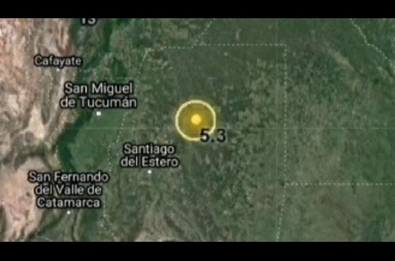 El temblor también fue informado por el Servicio Geológico de EEUU (USGS)