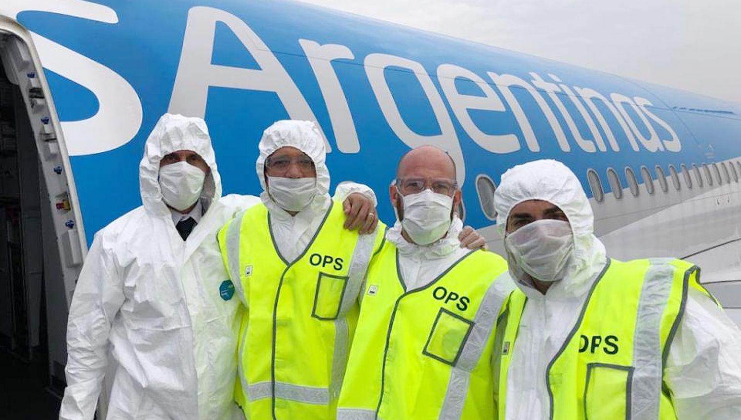 Parte el segundo vuelo de Aeroliacuteneas Argentinas a Shanghaacutei