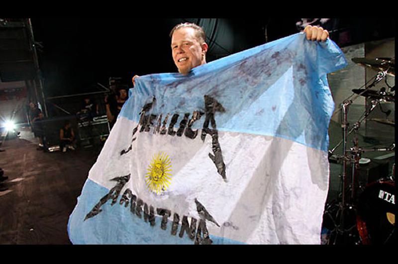 Metallica publicaraacute un disco con sus shows en vivo grabado en la Argentina