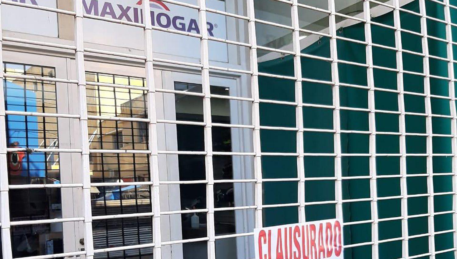 Clausuran un local comercial en el barrio Centro