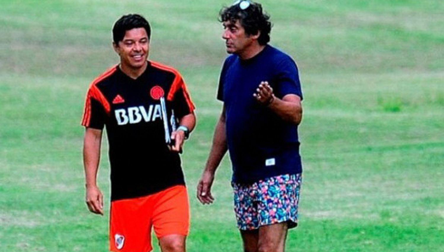 Enzo Francescoli no se imagina el club sin Marcelo Gallardo