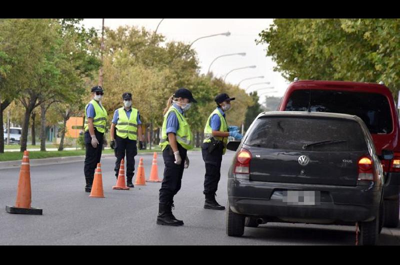 Los policías fueron descubiertos por colegas que realizaban recorridos preventivos Foto- Policía de La Pampa