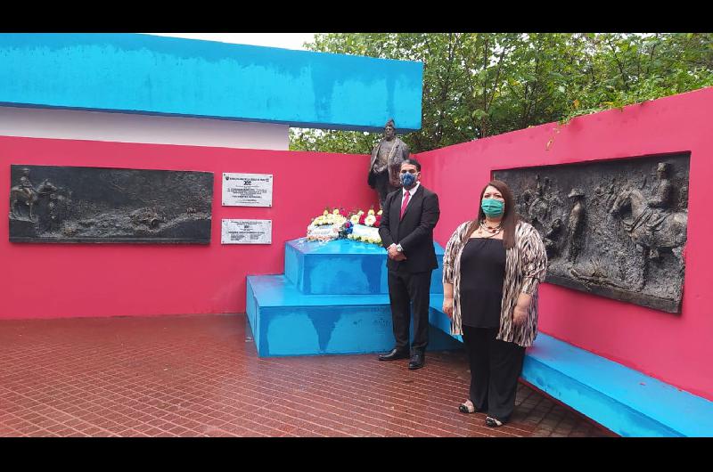 El intendente Padula presidioacute el homenaje en Friacuteas de la Autonomiacutea Provincial