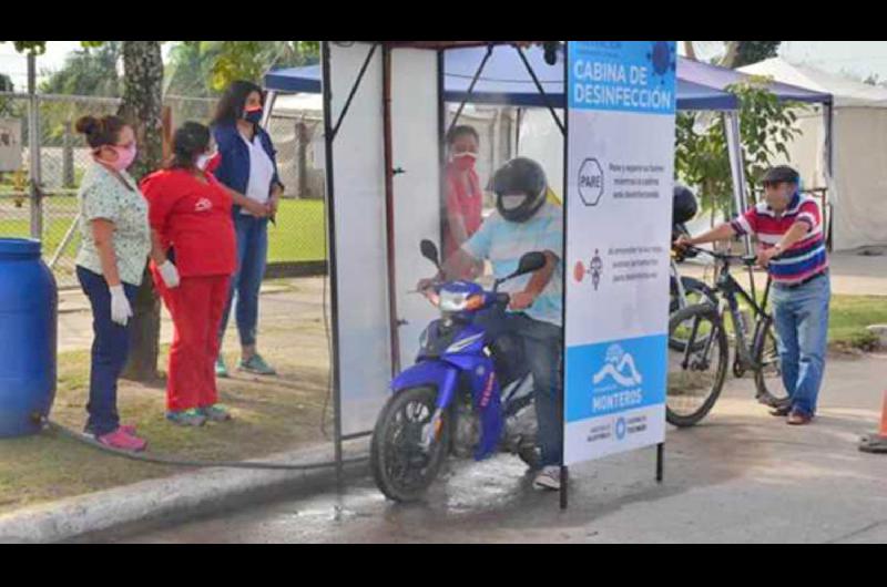 Un equipo de TN comenzoacute a fabricar cabinas sanitizantes