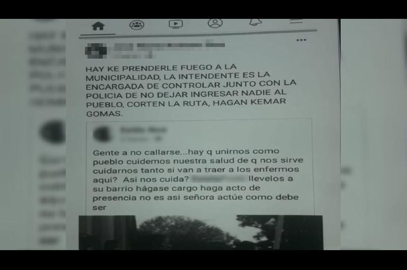 Detienen a un hombre que amenazoacute a la intendenta y pidioacute ldquoprender fuegordquo la Municipalidad