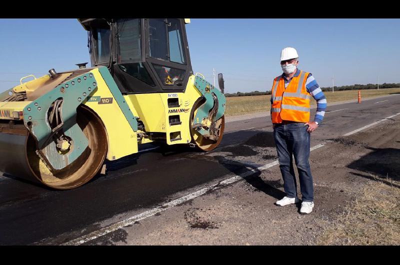 El jefe del 16 distrito de Vialidad Nacional realizoacute una recorrida teacutecnica de la ruta Nacional 34