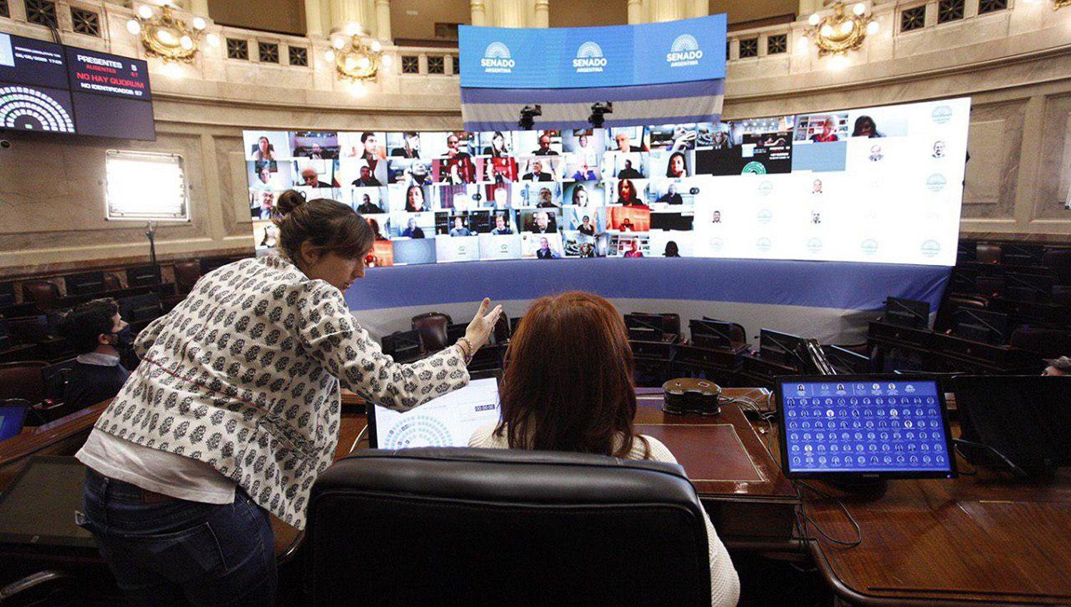 El Congreso vuelve a la actividad hoy de forma virtual