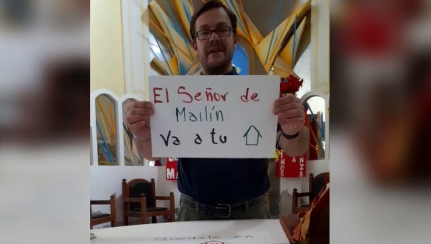 VIDEO  A las 1830 y por Facebook arranca la novena al Sentildeor de los Milagros de Mailiacuten