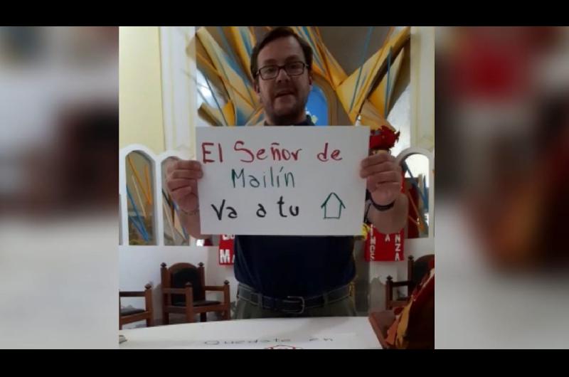 VIDEO  A las 1830 y por Facebook arranca la novena al Sentildeor de los Milagros de Mailiacuten