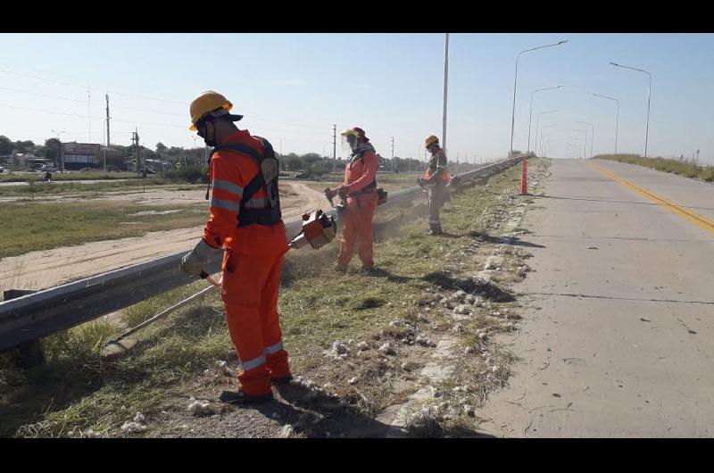 Vialidad Nacional trabaja en la Ruta 9 y Circunvalacioacuten