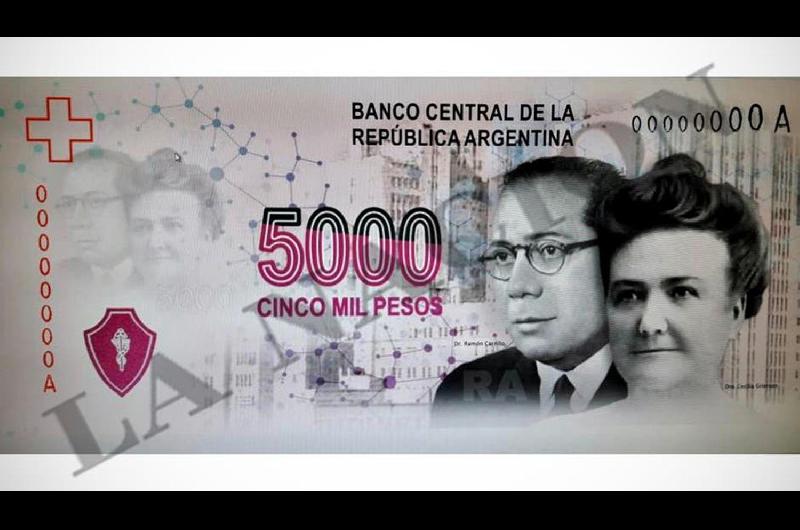 Pese a la negativa del presidente el billete de 5000 tiene disentildeo y hay fecha de entrega