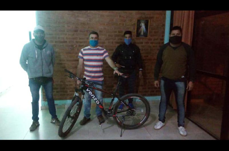 Recuperaron en Manogasta una bicicleta valuada en 40000