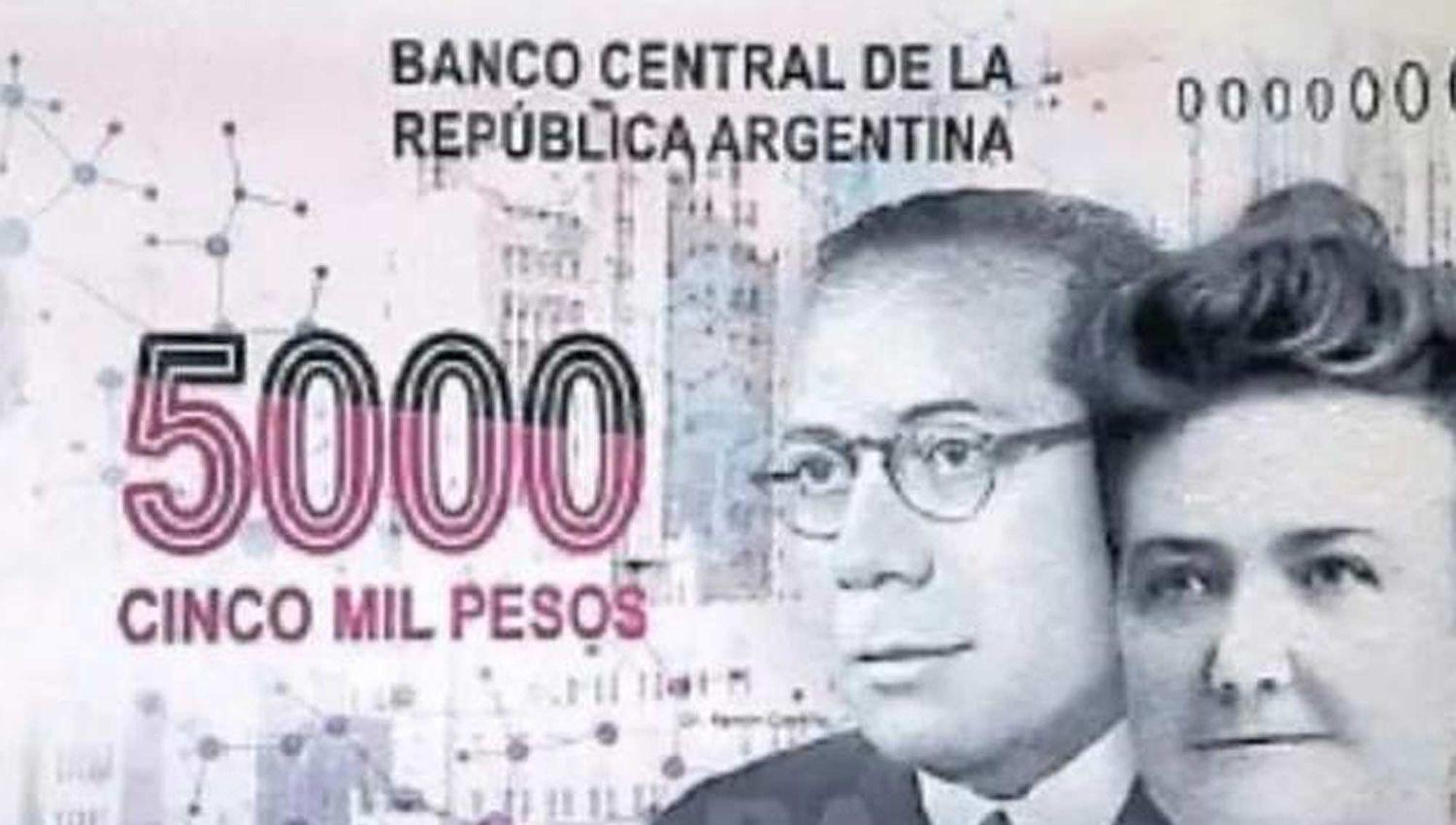 El Gobierno canceloacute el poleacutemico proyecto del billete de 5000