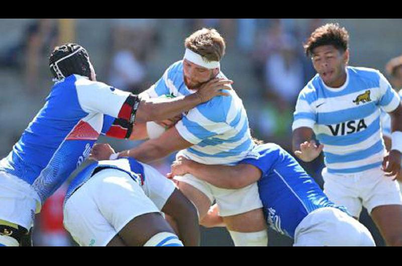 FELIZ El tercera línea santiagueño Bautista Pedemonte jugador de Jaguares fue tenido en cuenta para Los Pumas
