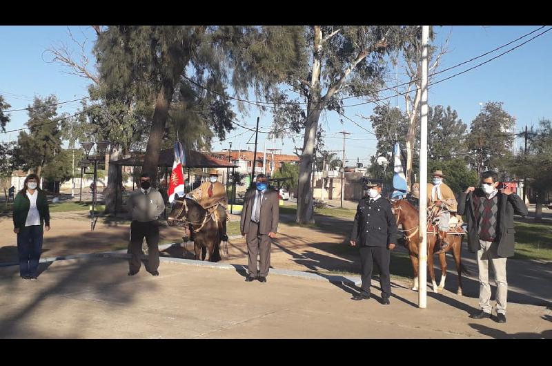 Nueva Esperanza celebroacute el 25 de Mayo con un acto virtual