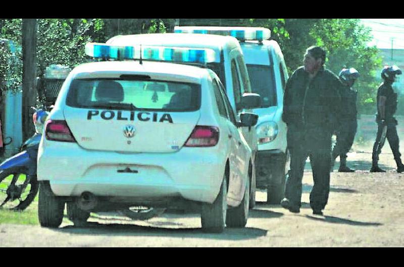 OPERATIVO Los policías vigilar�n la cuadra a fin de garantizar el normal desenvolvimiento del procedimiento
