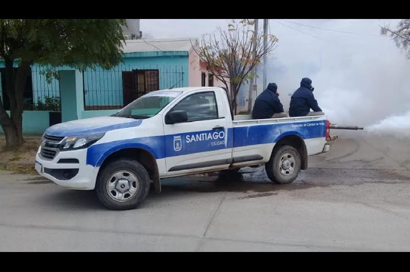 El municipio capitalino intensificoacute la fumigacioacuten y sensibilizacioacuten en el barrio Los Flores