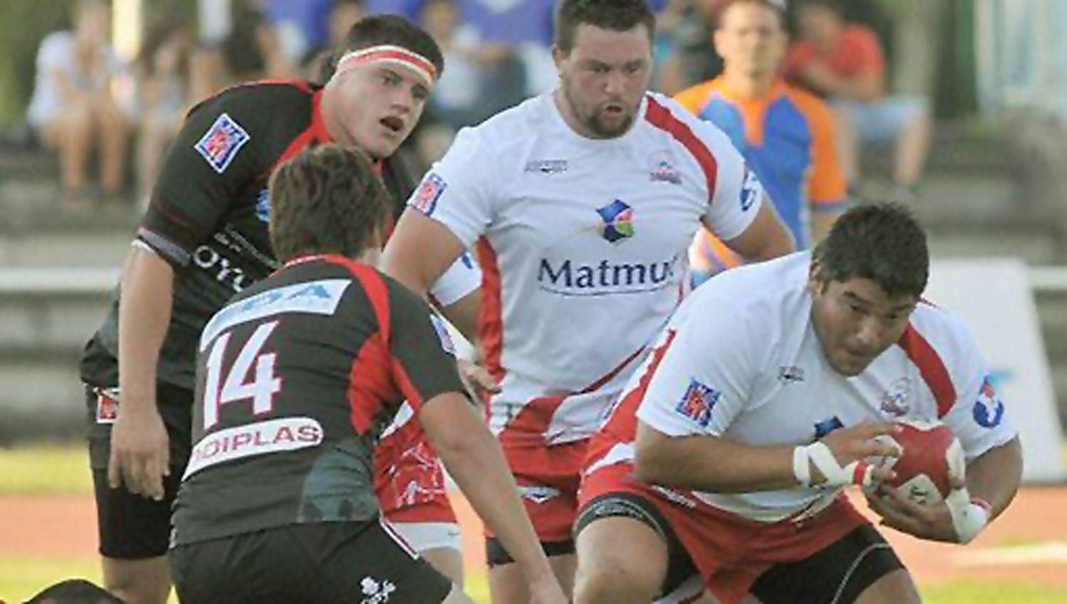 POTENCIA El santiagueño Jorge García fue uno de los argentinos m�s destacados en el rugby de Francia
