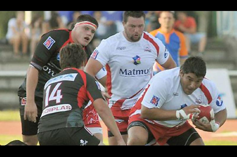 POTENCIA El santiagueño Jorge García fue uno de los argentinos m�s destacados en el rugby de Francia
