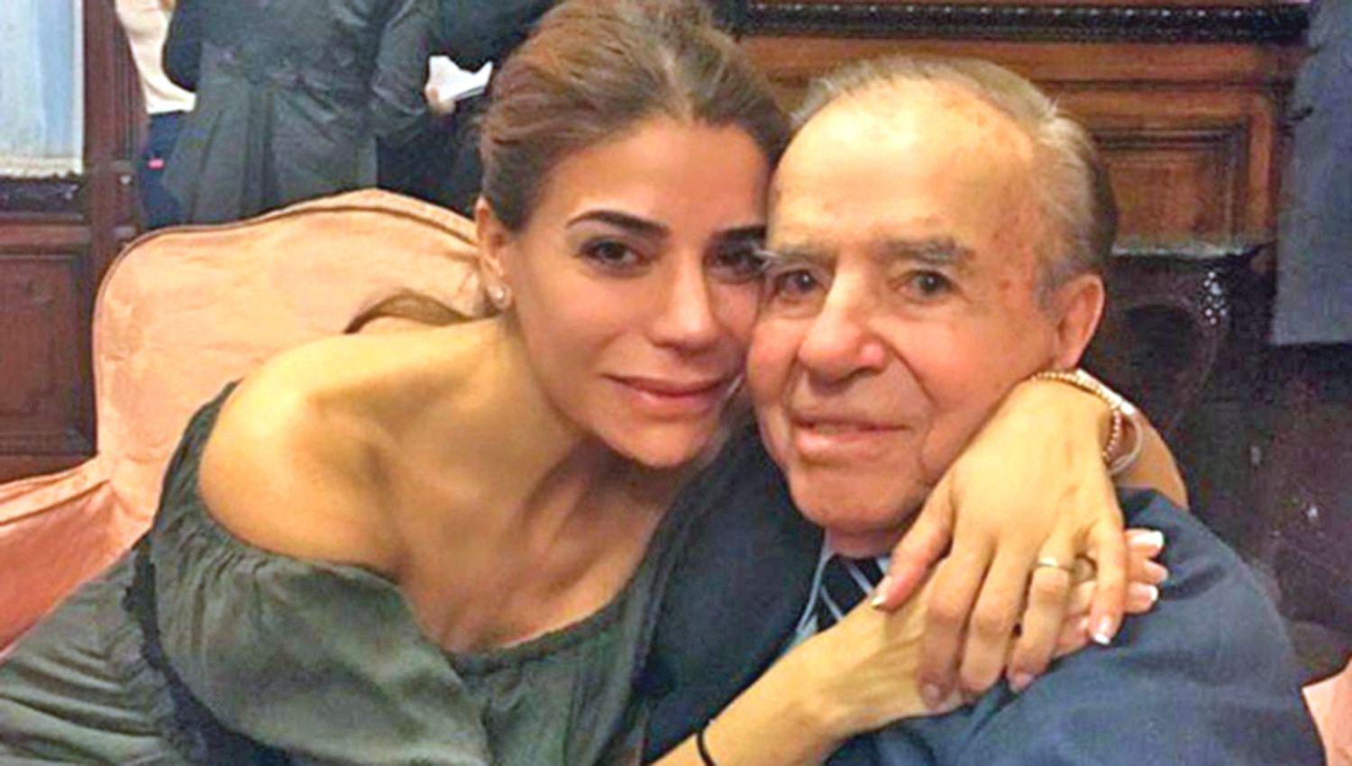 El ex presidente Menem se encuentra estable  pero Zulemita pide- ldquoRecen por mi papaacute por favorrdquo