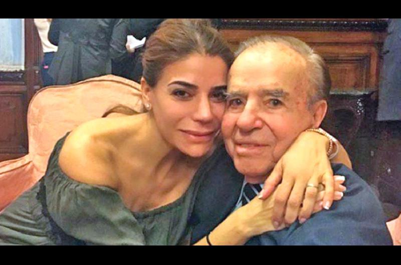 El ex presidente Menem se encuentra estable  pero Zulemita pide- ldquoRecen por mi papaacute por favorrdquo