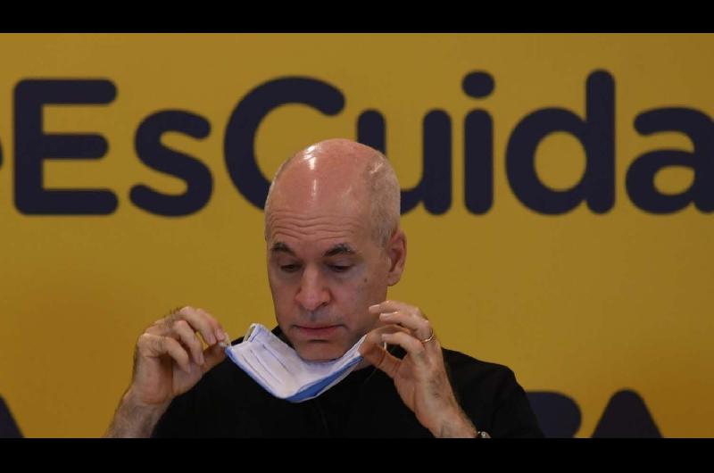 El hisopado de Rodriacuteguez Larreta dio negativo