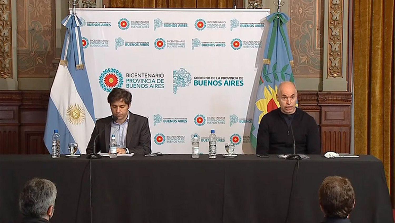 Kicillof y Larreta endureceraacuten las medidas si se expanden los contagios en el AMBA