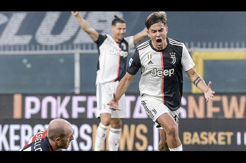 Paulo Dybala le  marcoacute el camino de triunfo a la Juventus