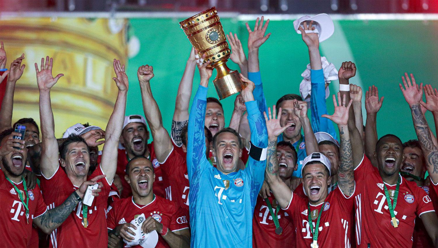 El Bayern Muacutenich se consagroacute bicampeoacuten de la Copa de Alemania