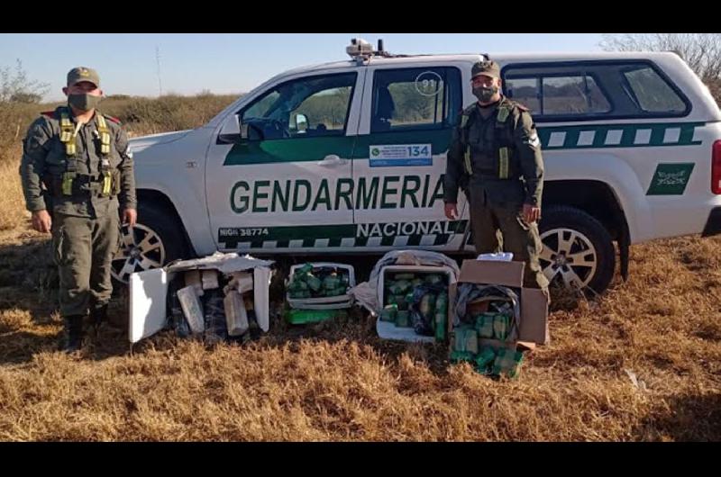 Pozo Hondo- descubrieron 40 kilos de hojas de coca escondidas en conservadoras