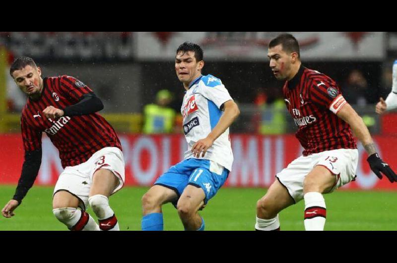 Napoli recibe al Milan en el claacutesico entre norte y sur de Italia