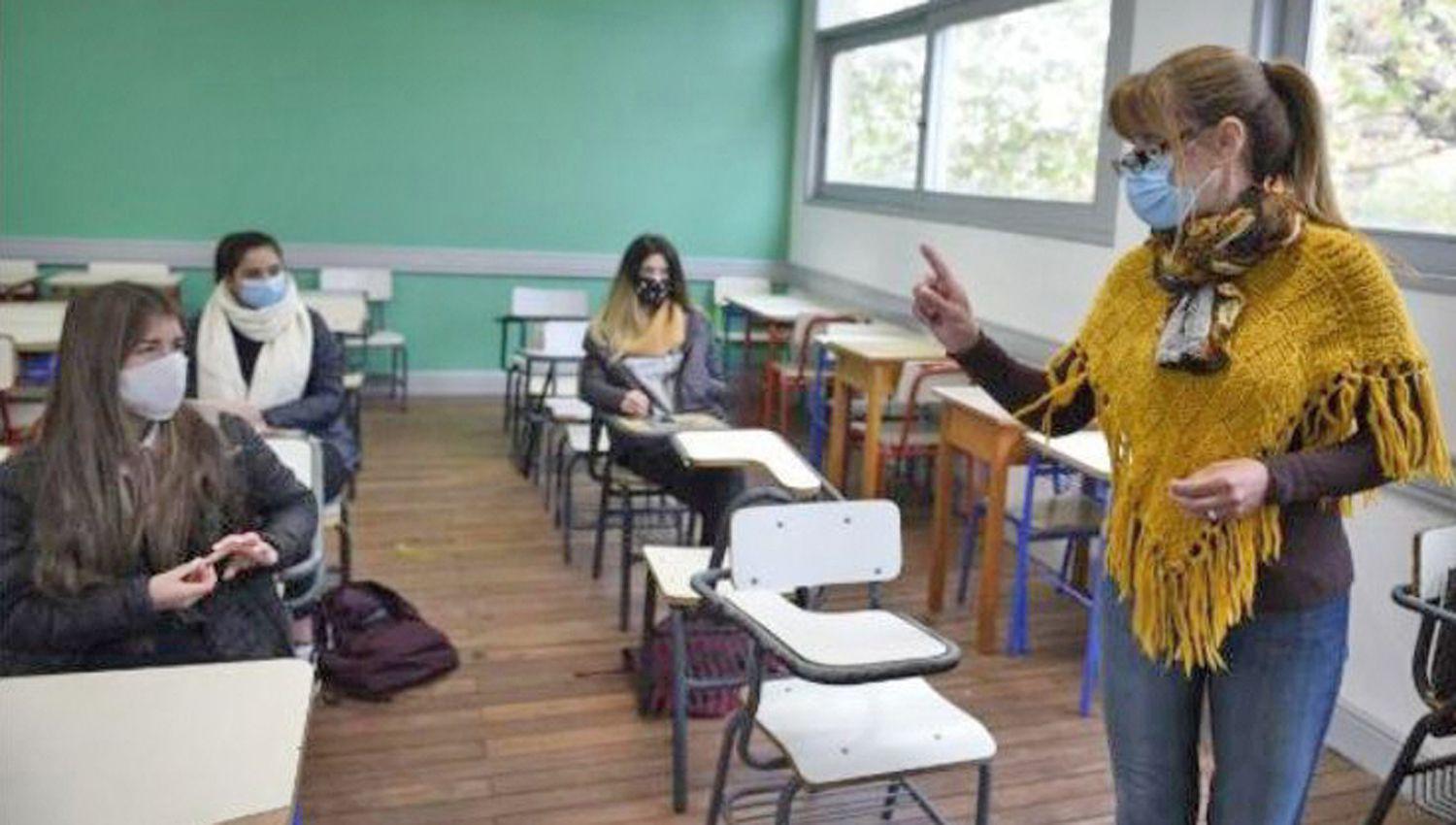 El regreso a las aulas va a estar dado por las condiciones sanitarias y epidemiológicas