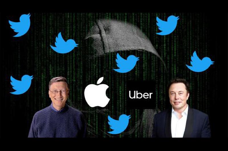 Hackearon cuentas de Twitter de Bill Gates Barack Obama y Elon Musk