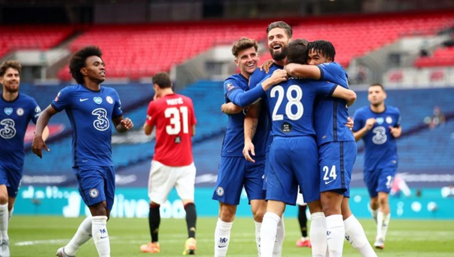 Chelsea eliminoacute al Manchester United y enfrentaraacute al Arsenal en la final de la FA Cup