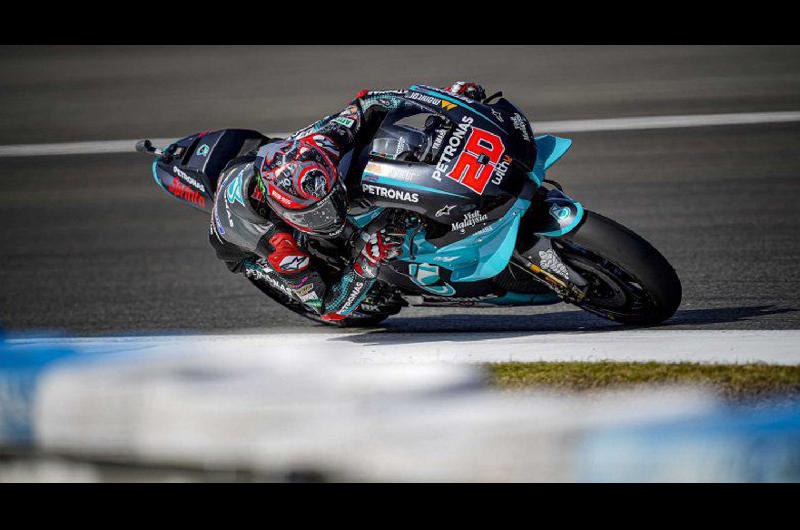 El franceacutes Fabio Quartararo se quedoacute con la pole del MotoGP en Andaluciacutea