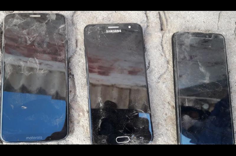 Intenso trabajo investigativo de la policiacutea permitioacute recuperar tres celulares