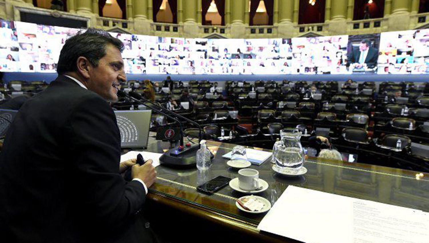 EN VIVO  Diputados tratan la ampliacioacuten del Presupuesto de la Nacioacuten