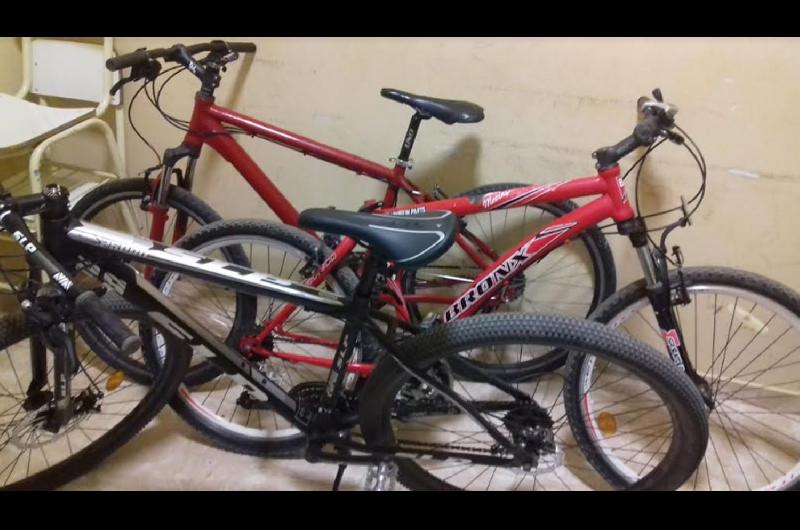 Recuperan tres bicicletas que habiacutean sido vendidas tras distintos robos en la Zona Sur