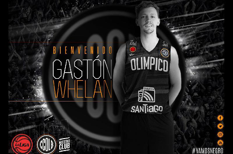 Gastoacuten Whelan es nuevo jugador de Olimpico