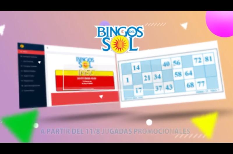 Desde este martes los santiaguentildeos podraacuten participar del Nuevo Bingo del Sol Online