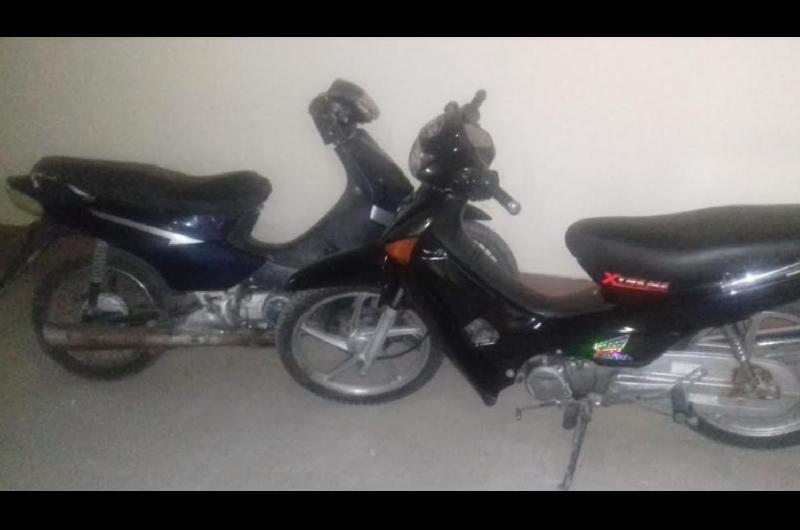 La policiacutea recuperoacute dos motocicletas y una bicicleta que habiacutean sido sustraiacutedas