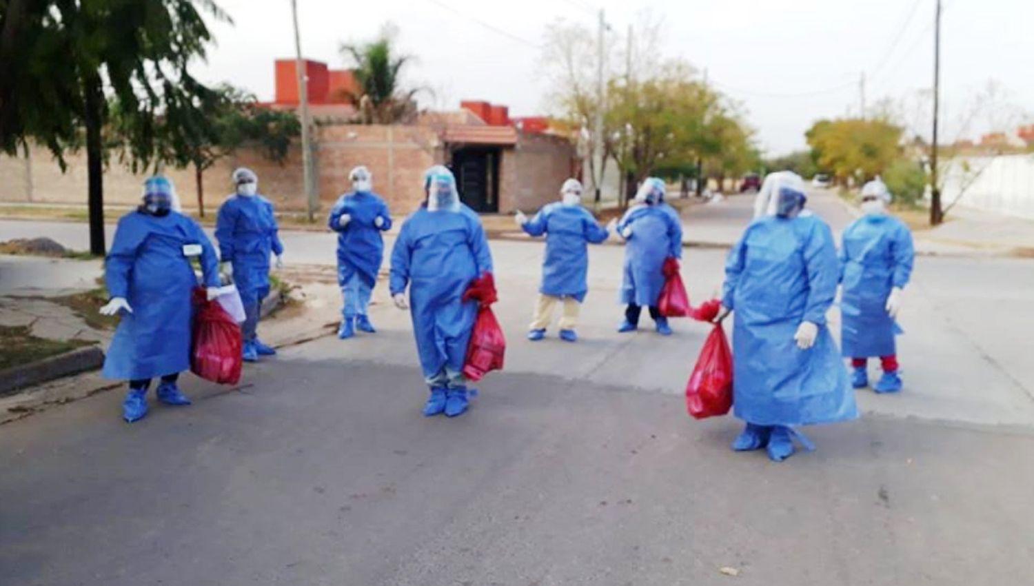 Efectuaron testeos raacutepidos en el barrio San Germeacutes