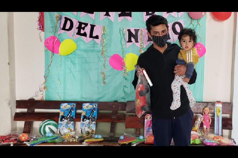 Los chicos de Clodomira celebraron su diacutea desde sus hogares